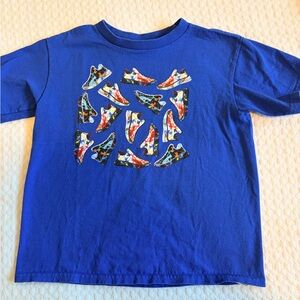 Blue Kids Graphic T-Shirt